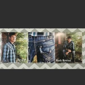 Roar And Rock Revival Store Display For Buckle 60 In By 23 In